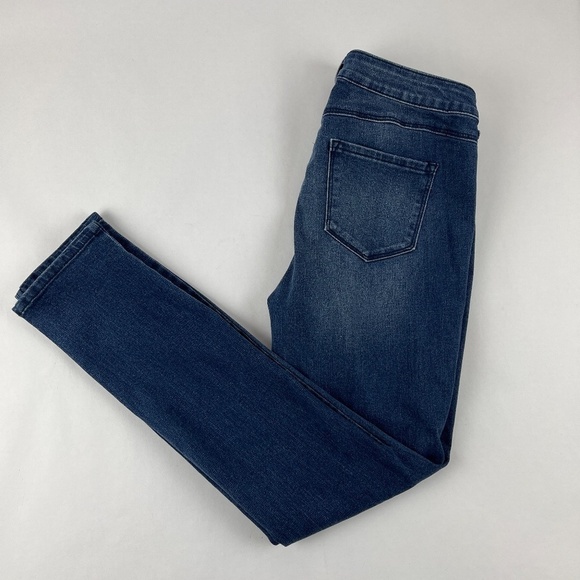 4 What Its Worth Womens Jeans Dark Wash 10 - Picture 6 of 7